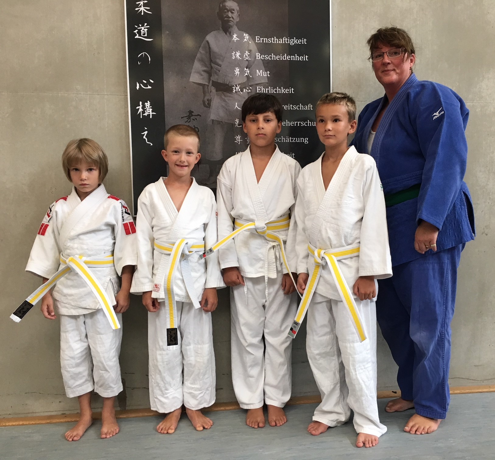 schneewittchen belohnung judo brauner gürtel prüfung wird